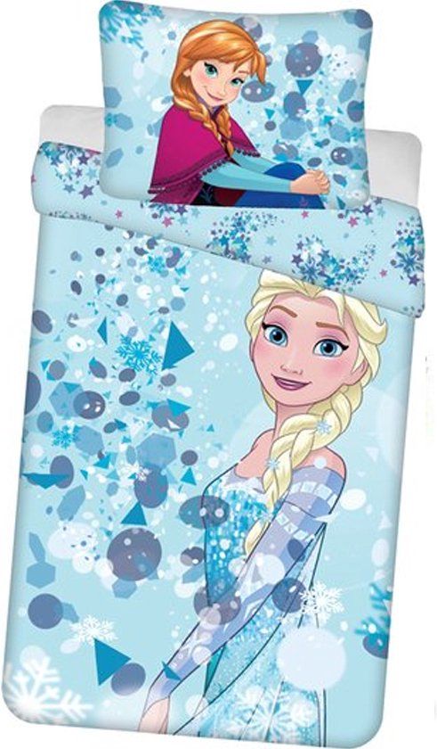 Disney Frozen Dekbedovertrek Sisters Glow in the Dark - 140x200 cm - Katoen