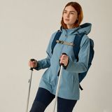 Regatta Daysha II waterdichte shelljas voor dames - Blauw - Maat 42