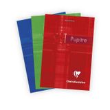 Clairefontaine 6556C Schrijfblok & Schrift A7 160 Vel Verschillende Kleuren
