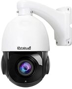 JideTech 5MP PTZ POE Outdoo Camera met Auto-Tracking, Beveiliging IP Dome Camera met 20X Optische Zoom Pan/Tilt IR Nachtzicht Bewegingsdetectie IP66 Waterdicht