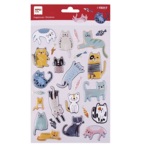 Apli Kids 19317 kattensticker model MEOW! - 25 stickers