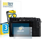 BROTECT Bedifol GmbH Screenprotector 3 Stuks voor Fujifilm X-E3 Beschermglas transparant