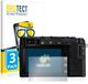 BROTECT Bedifol GmbH Screenprotector 3 Stuks voor Fujifilm X-E3 Beschermglas transparant