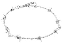 etNox hard and heavy etNox Barbed Wire Unisex Halsketting - Standaard