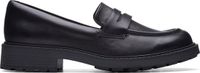 Clarks Orinoco2 Penny Loafer Dames Zwart Leer