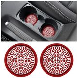 Store_8 - Porte-gobelets universels - Rouge - Jeu de 4