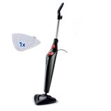 Vileda Steam Plus Nettoyeur vapeur, nettoyeur vapeur pour un nettoyage hygiénique, tue jusqu'à 99,9 % des bactéries et virus, idéal pour tapis et moquettes, n'utilise pas de produits chimiques