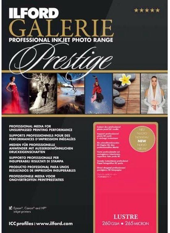 Ilford Prestige Lustre 10x15cm Photo Paper - 100 Sheets