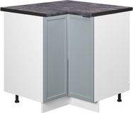 Vicco Fame-Line Hoekkast – 80,5 cm, WB anthracite bleu clair-gris