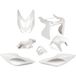 Str8 Kit carrosserie 7 pièces Blanc MBK Nitro avant 2013