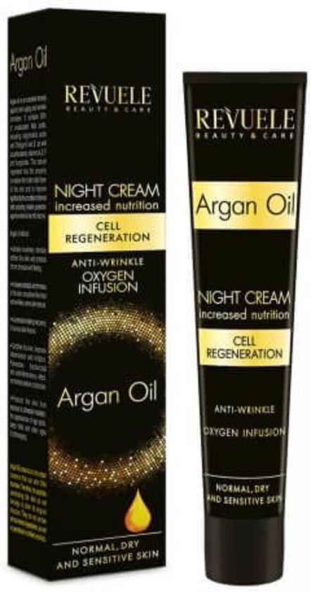 REVUELE Argan Oil Moisturising Face Cream Night 50ml