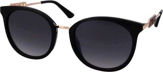 Guess GU7645 52 Dames Zonnebril Zwart