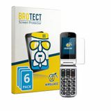 BROTECT Screenprotector 6 Stuks voor Sweetlink F1PLUS Beschermglas transparant