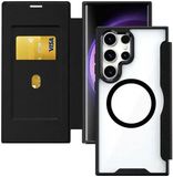 Selected by GSMpunt.nl Portemonnee Hoesje Geschikt voor Samsung Galaxy S26 Ultra | Compatibel met MagSafe / Qi2 | Wallet Book Case met Magneet | Beschermhoes met Pasjeshouder | Zwart