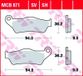TRW MCB871SH Jeu de plaquettes de frein Cross Design