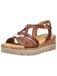 GABOR Sandalen met riem bruin