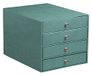 RHODIA 194579C - Ladenbox met 4 Laden Water - Oranje