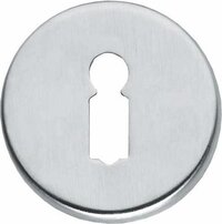 Intersteel Rozet Sleutelgat Chroom Mat - Binnendeur - Rond - Messing