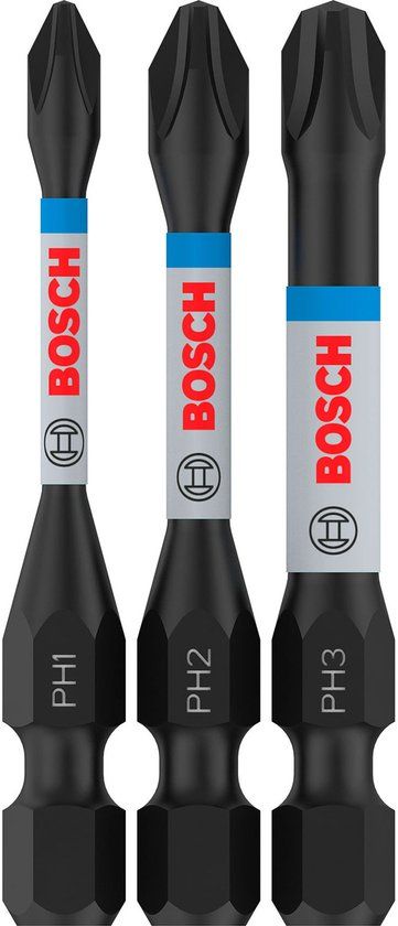 Bosch Accessoires Bosch Schroefbit Impact Control PH1/2/3 50mm