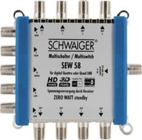 Schwaiger SEW58 531 Satelliet multiswitch