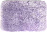 Spirella badkamer vloerkleed/tapijt - hoogpolig - lila paars - 40x60cm - badmat