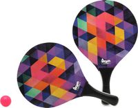 Atosa Beachball set Artistic - Hout - Gekleurd - Enfants/Adultes