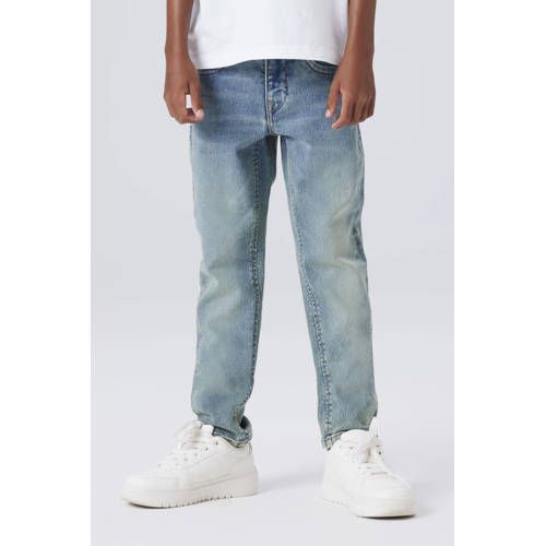 NAME IT KIDS slim fit jeans vintage medium blue