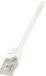 LogiLink CP2031U RJ45 Netwerkkabel, patchkabel CAT 6 U/UTP 1.00 m Wit Snagless 1 stuk(s)