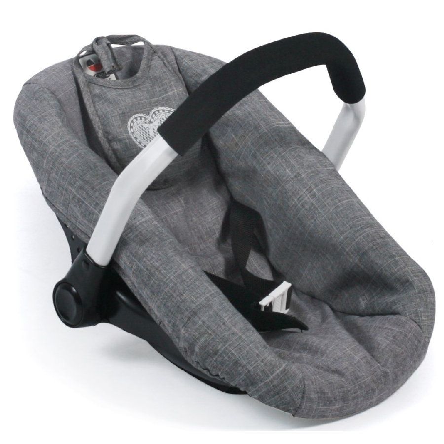 BAYER CHIC Bayer Chic 2000 poppen autostoeltje Jeans grey
