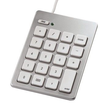 Hama Keypad - Zilver - USB - Bedraad
