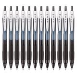 Uni-ball Jetstream roller Eco, intrekbaar, schrijfbreedte 0,85 mm, zwart 12 stuks