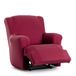 Eysa Bi-elastische bankhoes voor relaxstoel met voeten, kleur: bordeaux, design Harlem