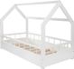 Go Go Momi Viking Choice Huisbed - 160x80 cm - met hekje - wit
