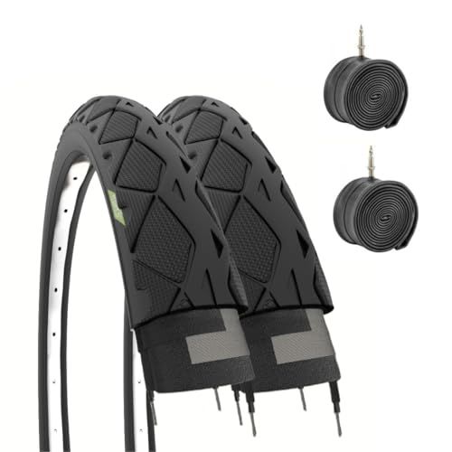 2 banden 26 x 1,50 (40-559) + binnenband unisex volwassenen, zwart