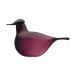 Iittala Oiseau en verre Chiffchaff Violet, 13x8 cm