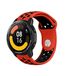 Strap-it sport band - rood/zwart - Geschikt voor Xiaomi Watch S1