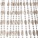 IVOL Rideau anti-mouches 90x220 cm Gris