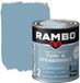 Rambo Pantserbeits Tuin & Steigerhout - Dekkend - Zijdeglans - Waterproof - Petrolblauw - 0.75L