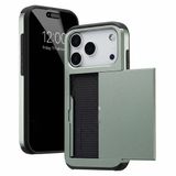 imoshion Hoesje met Pasjeshouder - Geschikt voor Apple iPhone 17 Pro - Groen