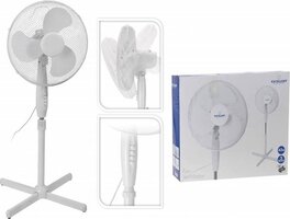 Excellent Electrics 40cm White Stand Fan - 45W