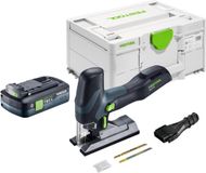 Festool PSC-E 18 EB-Basic accu pendelzaag 18 V 40 mm + 1x accu 4,0 Ah + Systainer - zonder oplader