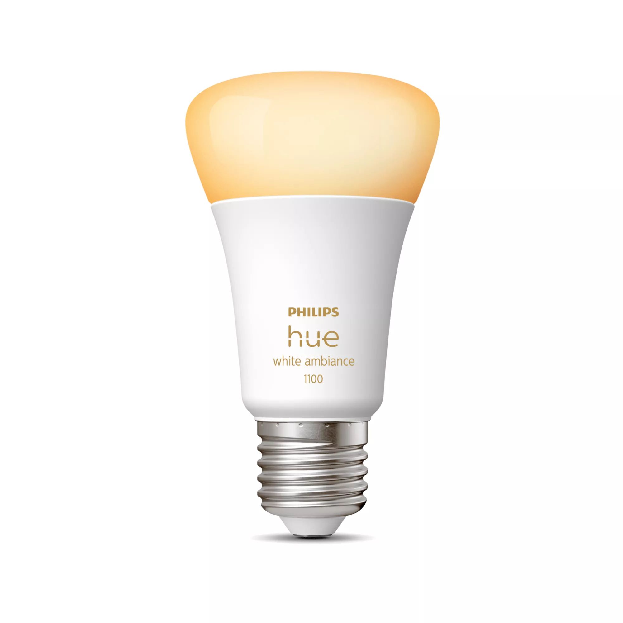 Philips Hue White Ambiance A60 E27 Smart LED Bulb - 1100lm - Bluetooth