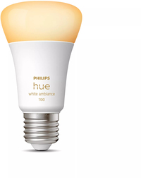 Philips Hue White Ambiance A60 E27 Smart LED Bulb - 1100lm - Bluetooth