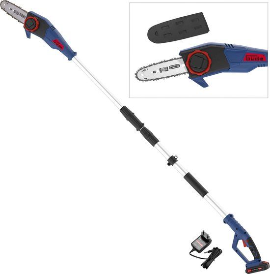 Güde 18V Accu Telescopische Hoogsnoeier / Kettingzaag - 1,82 - 2,49 Meter - AST 18-201-05