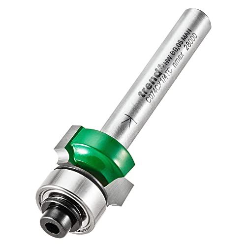 Trend C074CX1/4TC Craft Pro Router Bit - 1/4" Round Over - 16.7mm Diameter
