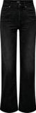 ONLY ONLMADISON BLUSH HW WIDE DNM CRO099 NOOS Women's Jeans - Size S X L32 - Washed Black