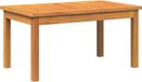 Acacia Bois Massif Table Basse Huile Naturel