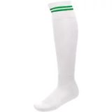 PROACT® Sportsokken Met Contraststrepen PA015 - White / Sporty Kelly Green - 27/30 EU