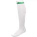 PROACT® Sportsokken Met Contraststrepen PA015 - White / Sporty Kelly Green - 27/30 EU