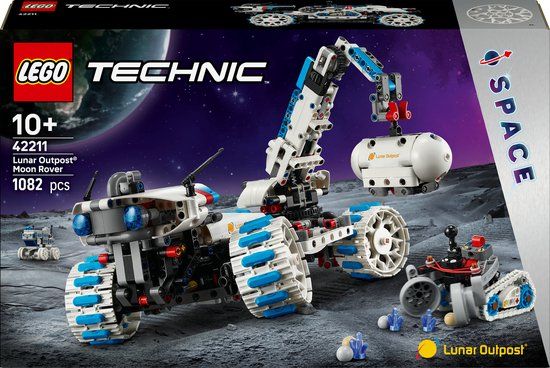 LEGO® Technic Lunar Outpost™ Maanrover Ruimtevoertuig - 42211